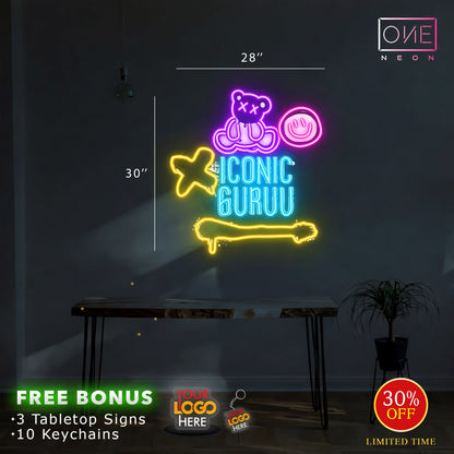Iconic Guruu | Led Neon Sign