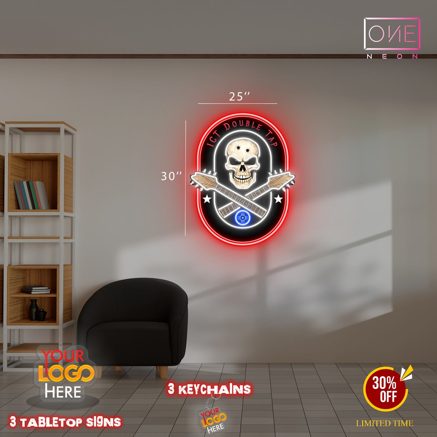 ICT Double Tap | Led Neon Sign