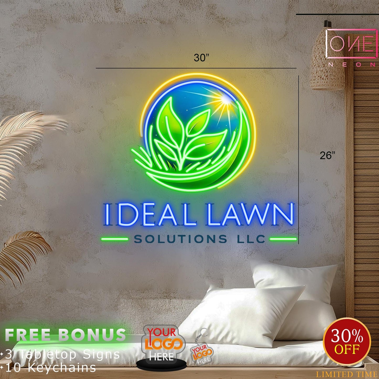 IDEAL LAWN | Led Neon Sign