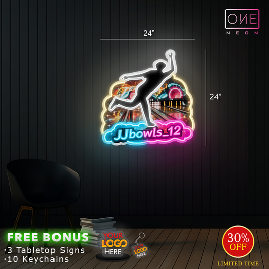 JJ BOWLS | LED Neon Sign