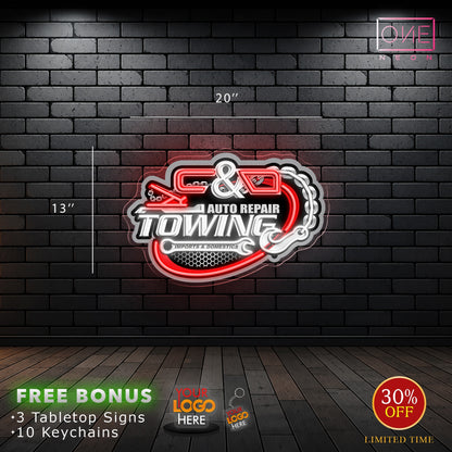 TOWING | LED Neon Sign