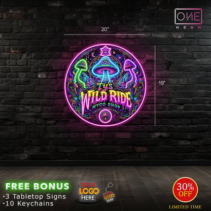 WILD RIDE | LED Neon Sign