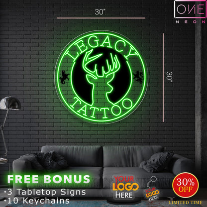 LEGACY | LED Neon Sign (2 signs)