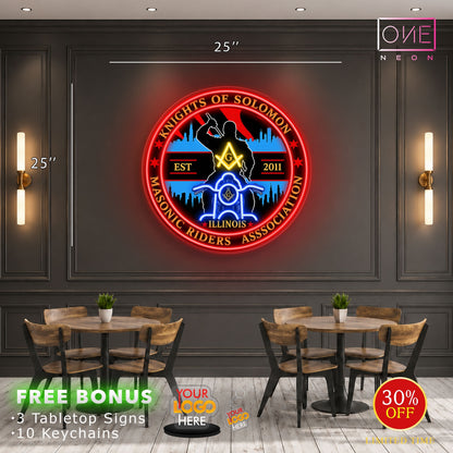 KNIGHTS OF SOLOMON| LED Neon Sign