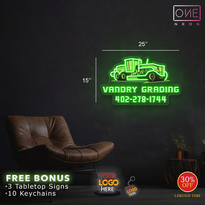VANDRY GRANDING | LED Neon Sign