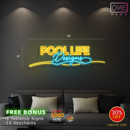 POOL LIFE | LED Neon Sign