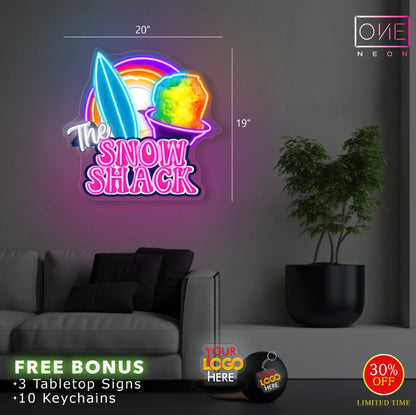 The SNOW SHACK | LED Neon Sign