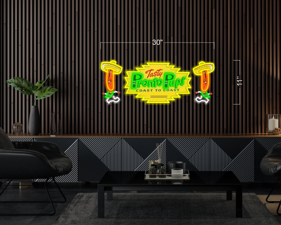 Pronto Pups | Led Neon Sign
