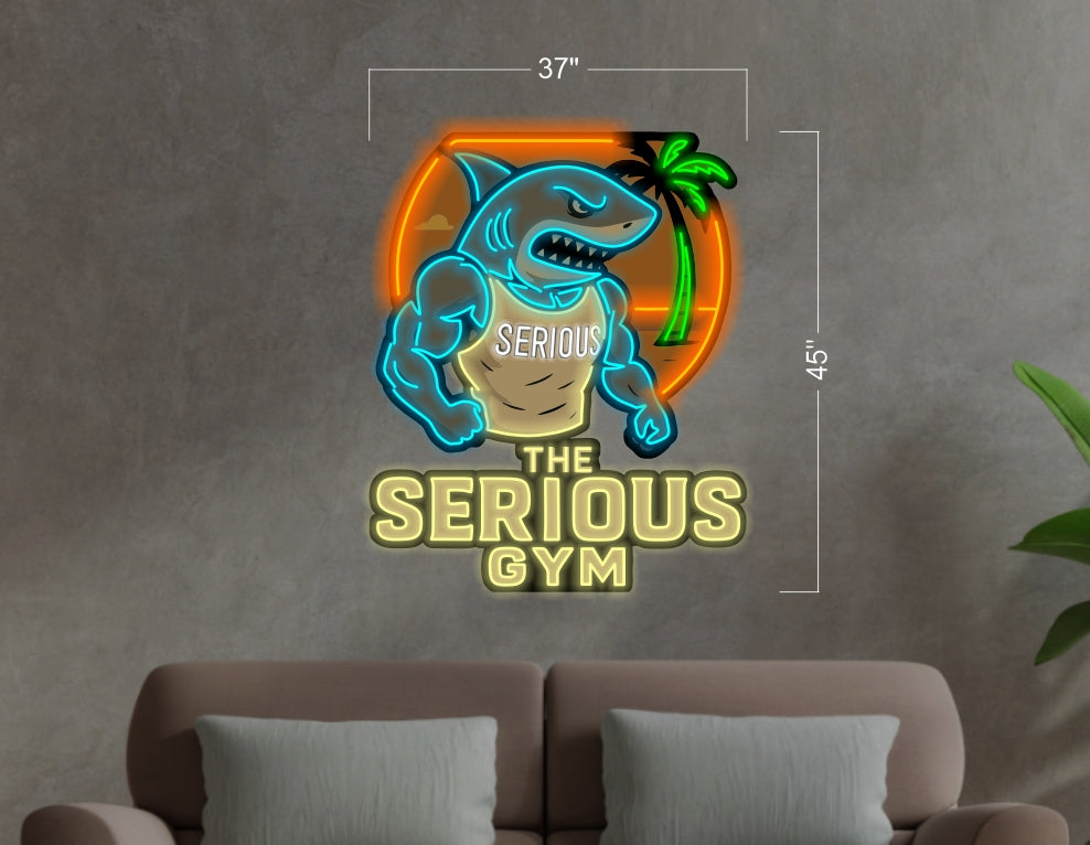 The Serious Gym | LED Neon Sign