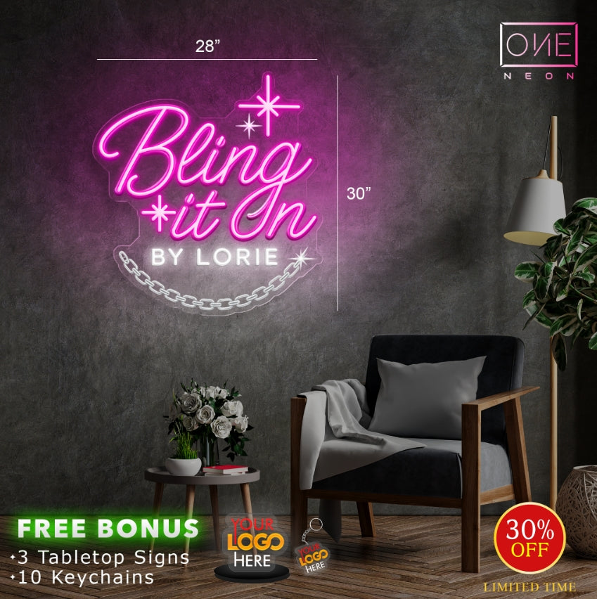 Bling it | LED Neon Sign