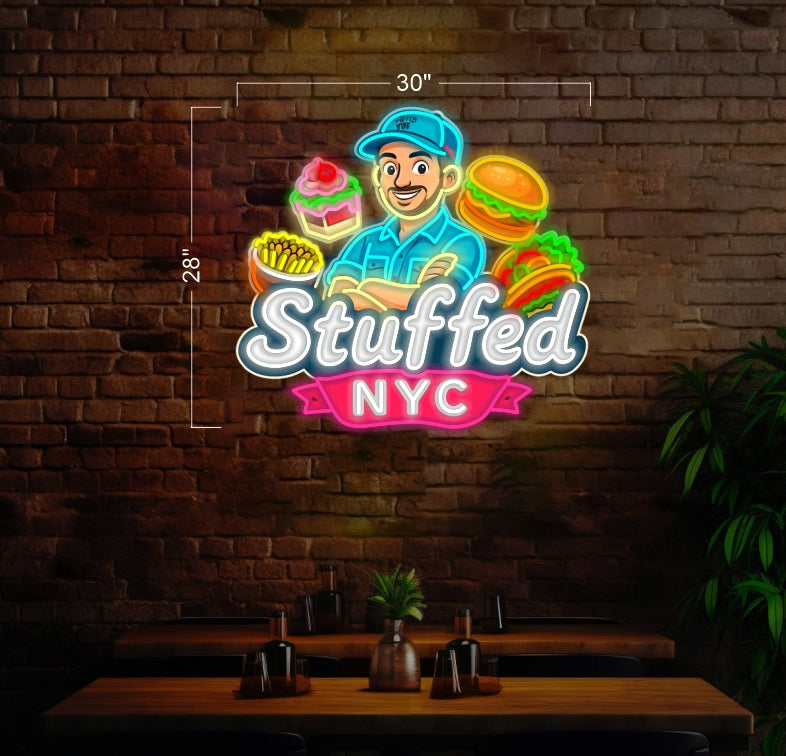 Stuffed NYC | Led Neon Sign (2 signs)