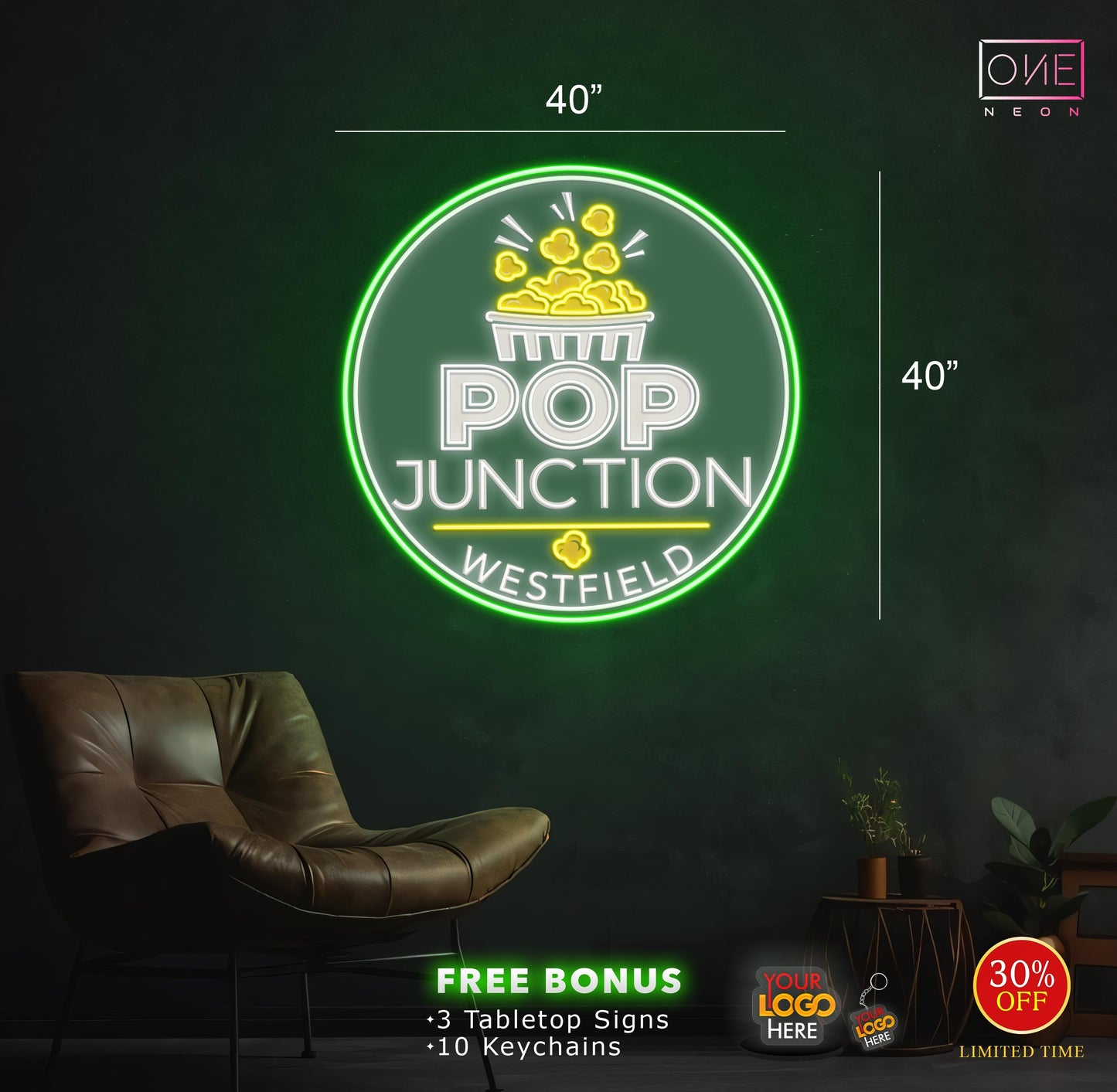 POP JUNCTION| LED Neon Sign