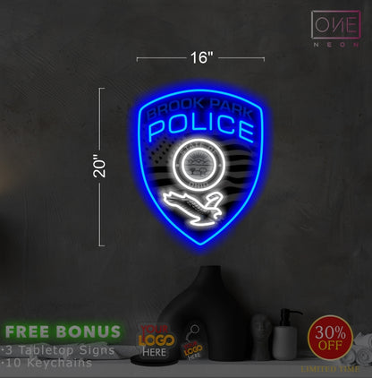 Police| LED Neon Sign