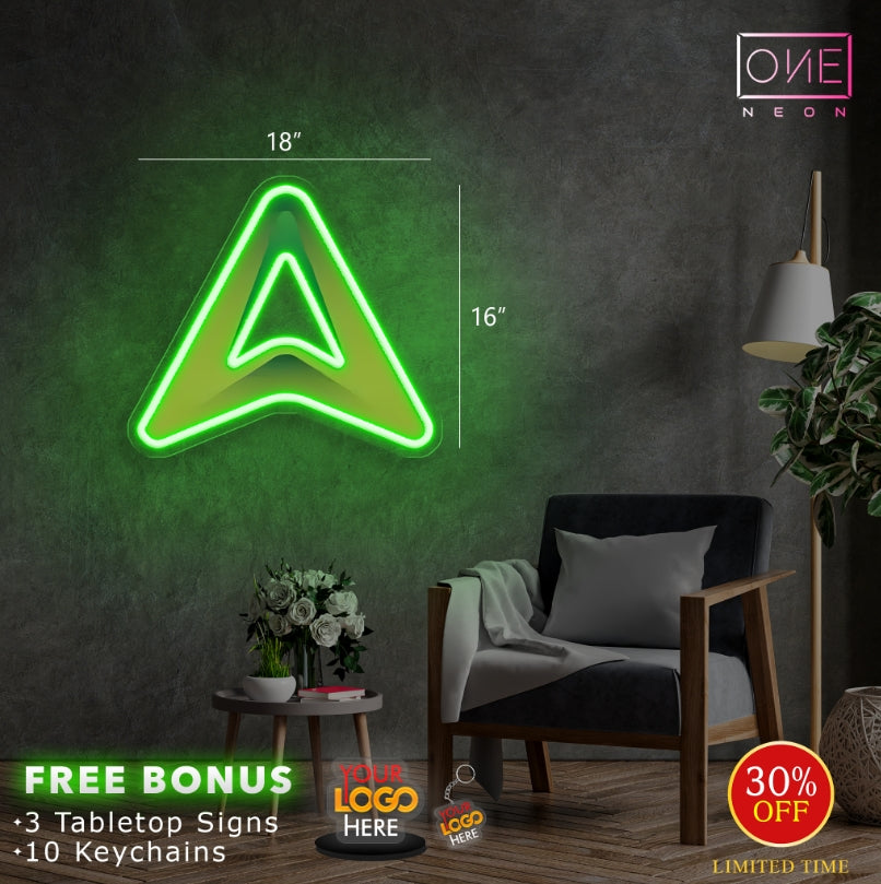 Custom logo | LED Neon Sign (2signs)