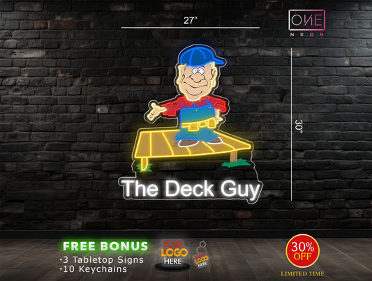 THE DECK GUY | Led Neon Sign