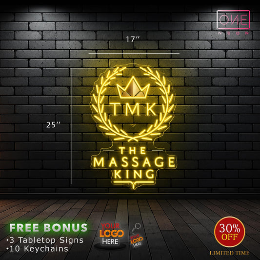 The Massage King| LED Neon Sign
