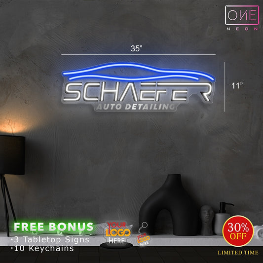 AUTO DETAILING | Led Neon Sign