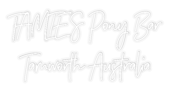 Custom Neon: TAMIE’S Pony ...