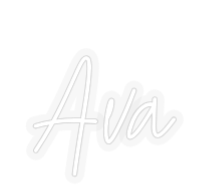 Custom Neon: Ava