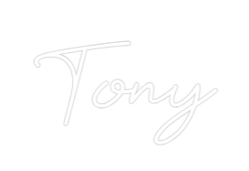 Custom Neon: Tony