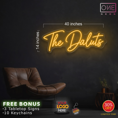 THE DALUTS | LED Neon Sign