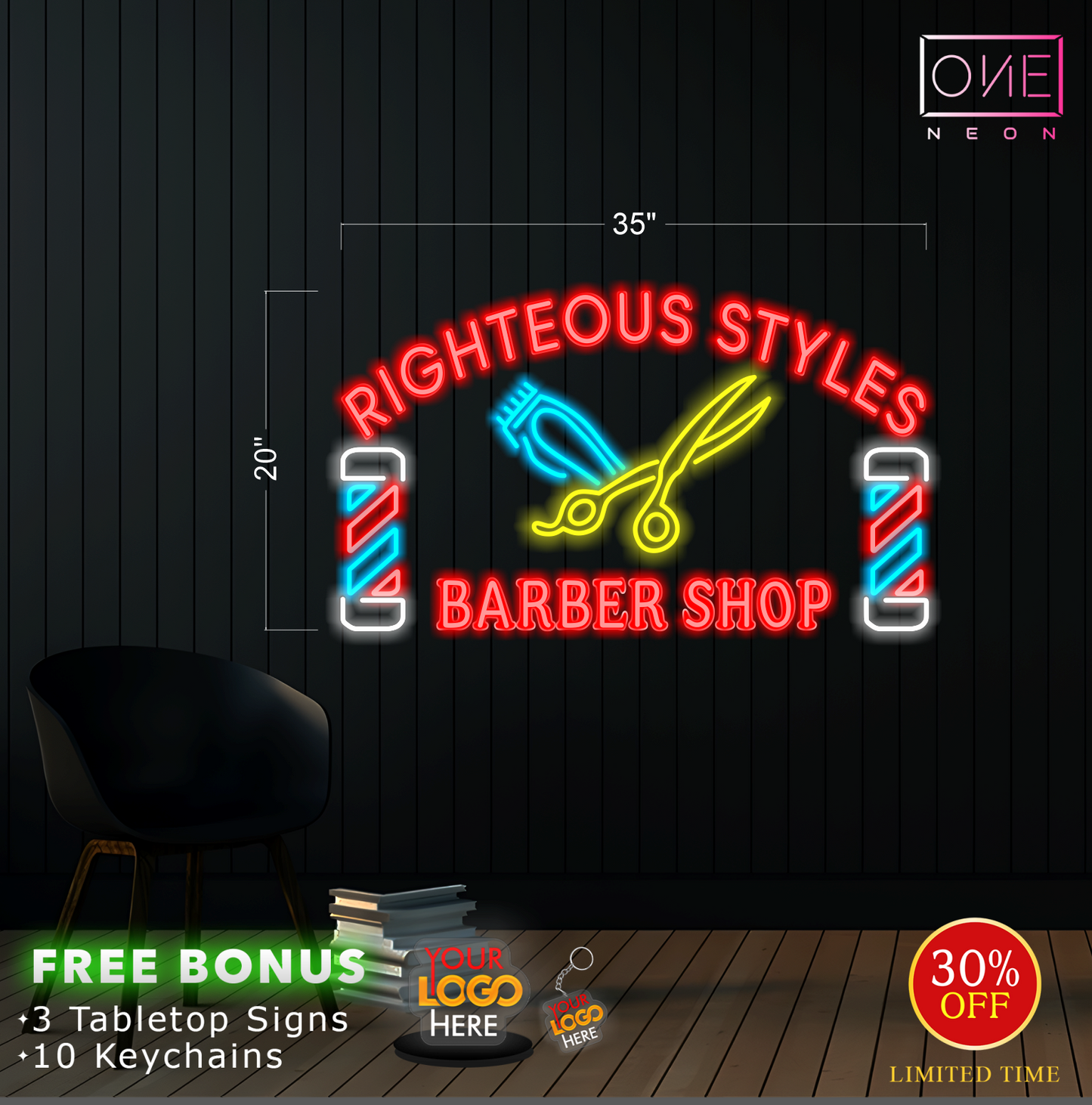 RIGHTEOUS STYLES  | Led Neon Sign