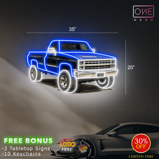 1987 Chevy | Led Neon Sign