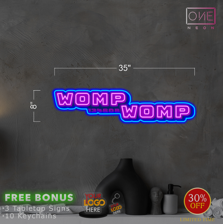 Womp | Led Neon Sign