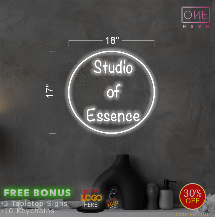 Studio Of Essence| Led Neon Sign (OUTDOOR)