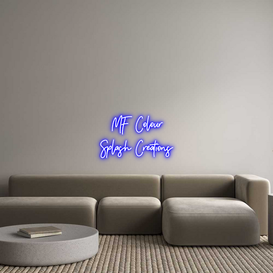 Custom Neon: MF Colour 
S...