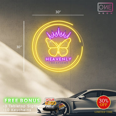 HEAVENLY CREATIONS | Led Neon Sign (2 SIGNS)