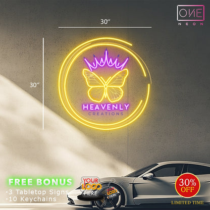 HEAVENLY CREATIONS | Led Neon Sign (2 SIGNS)