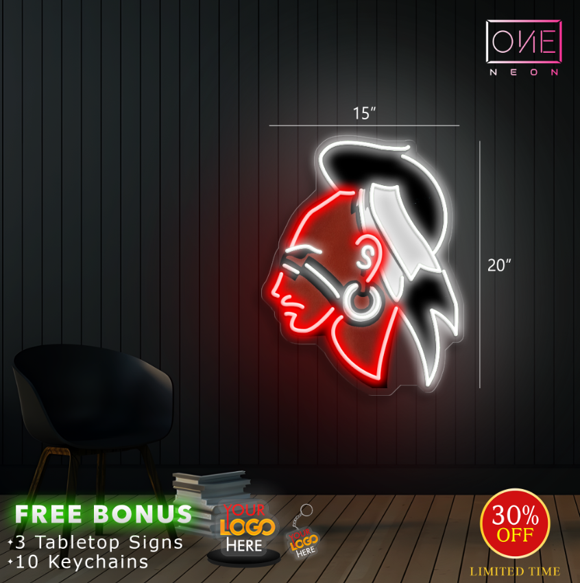 Custom Logo - Steve Baker | Led Neon Sign (INDOOR)