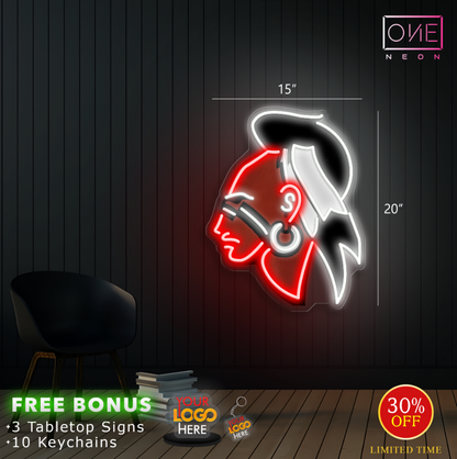 Custom Logo - Steve Baker | Led Neon Sign (INDOOR)