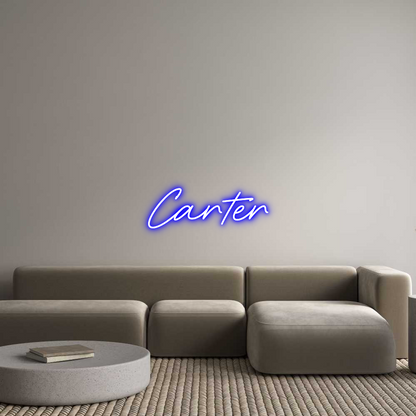 Custom Neon: Carter