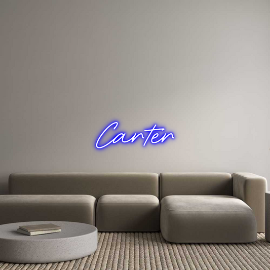 Custom Neon: Carter
