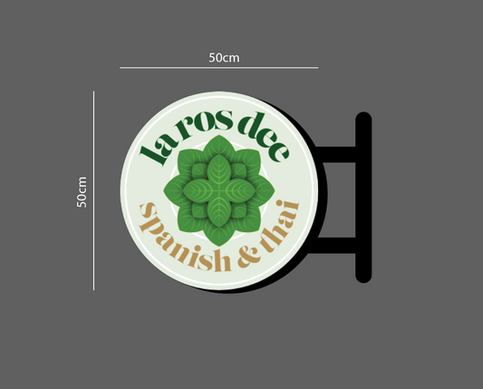 Larosdee Spanish & Thai | Illuminated Sign