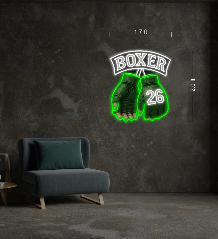 Boxer 26 | Led Neon Sign