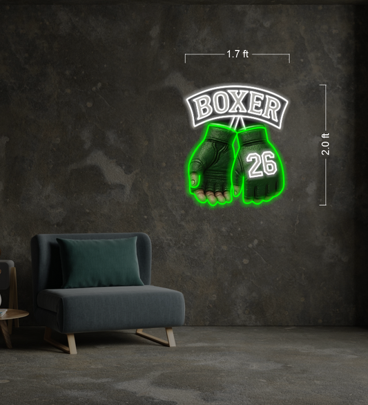 Boxer 26 | Led Neon Sign