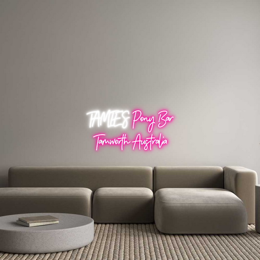 Custom Neon: TAMIE’S Pony ...