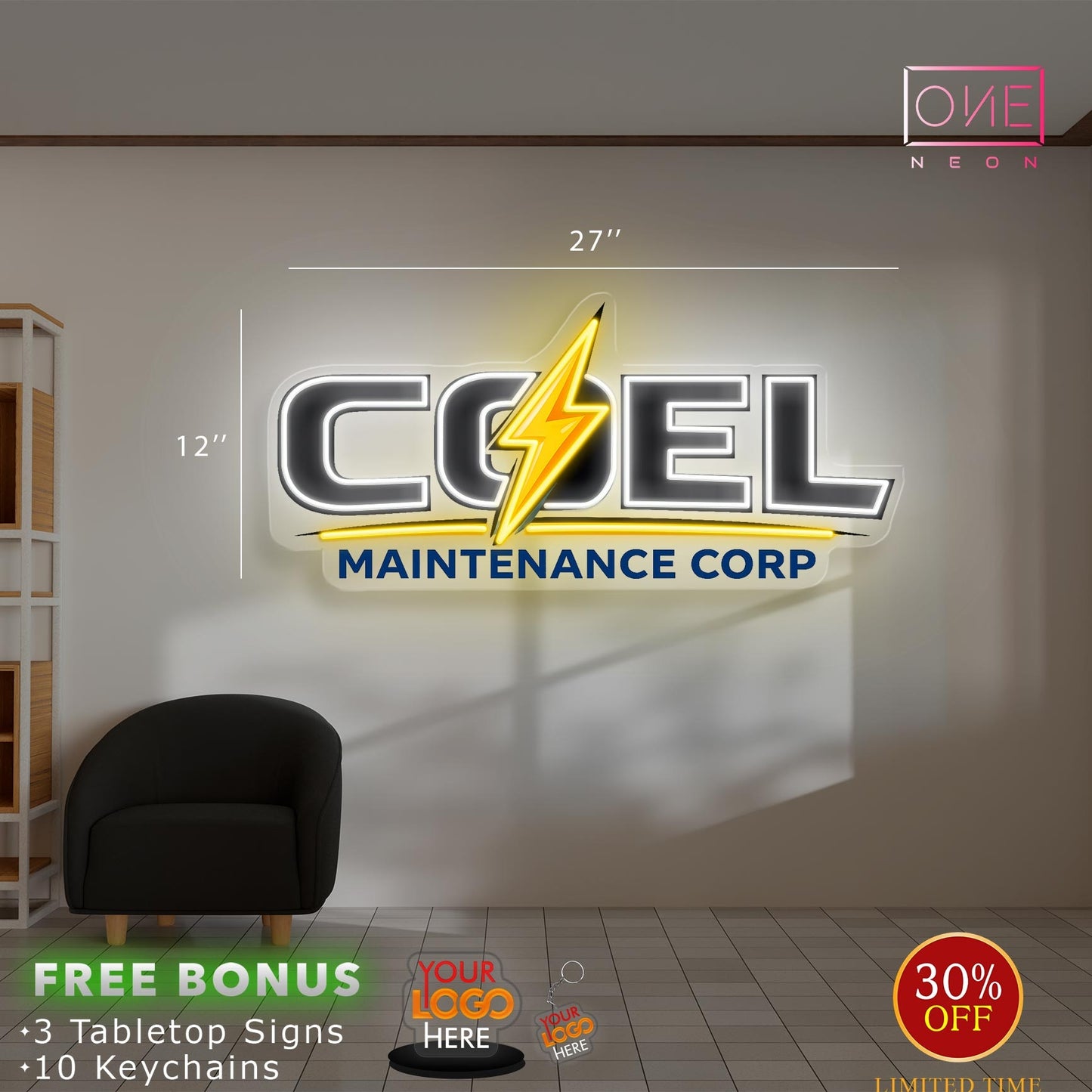 COEL maintenance corp| Led Neon Sign
