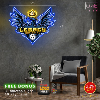 Legacy United FC| Led Neon Sign