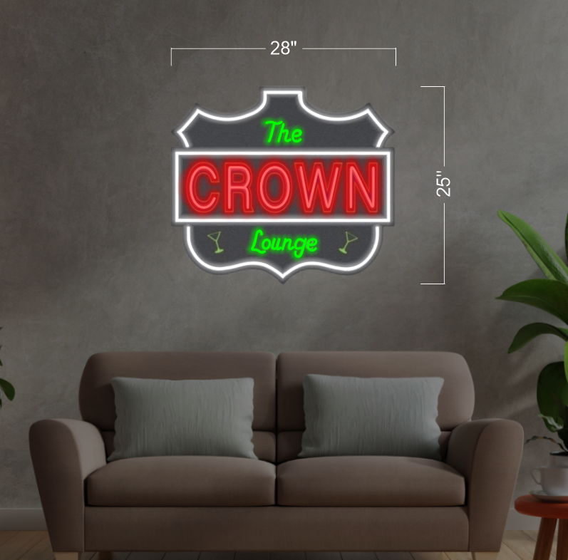 The Crown lounge | Led Neon Sign
