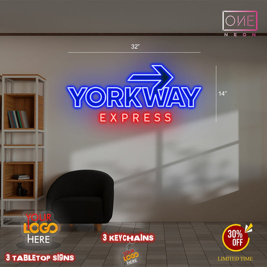 Yorkway Express | Led Neon Sign