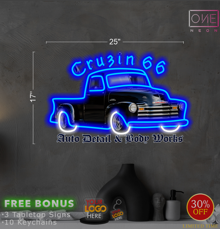 CRU3IN 66 | LED Neon Sign