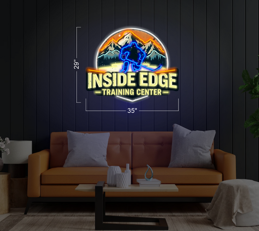 INSIDE EDGE | LED Neon Sign (waterproof option)
