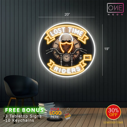Lost Time Riders | Led Neon Sign