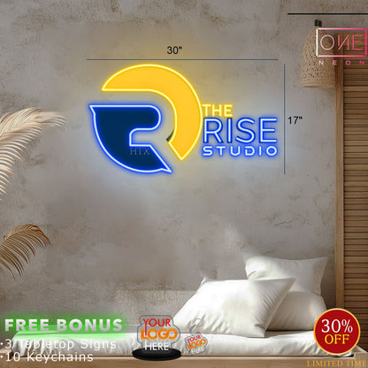 The rise studio | Led Neon Sign