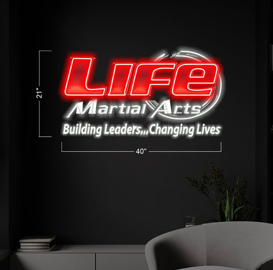 Life martial arts| Led Neon Sign