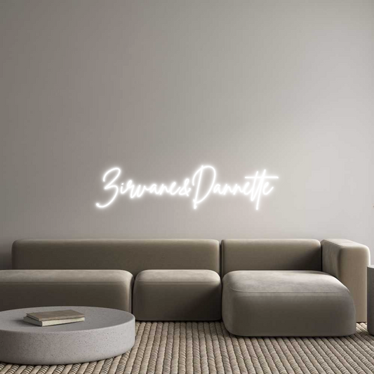 Custom Neon: Zirvane&Danne...